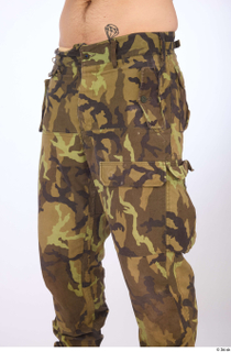 Danas dressed multicolor camouflage cargo pants thigh 0002.jpg